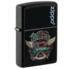 Zippo Tattoo Design Black Feuerzeug