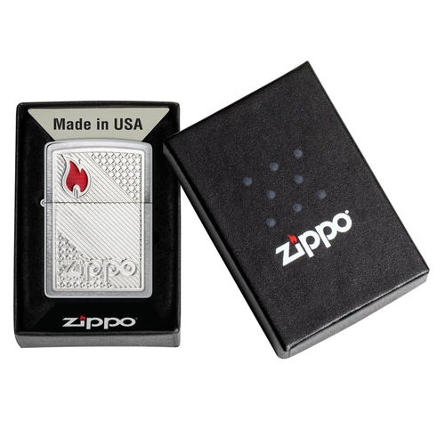 Zippo Tiles Emblem Design Feuerzeug