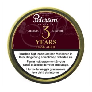 Peterson 3 Years Cask Aged Virginia Pfeifentabak 50 gr.