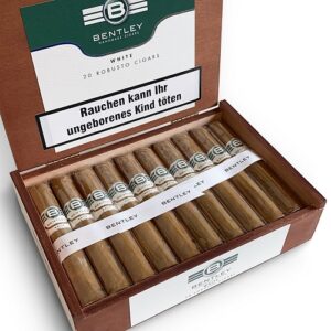 Bentley Nicaragua White Robusto 20 er Box Zigarren