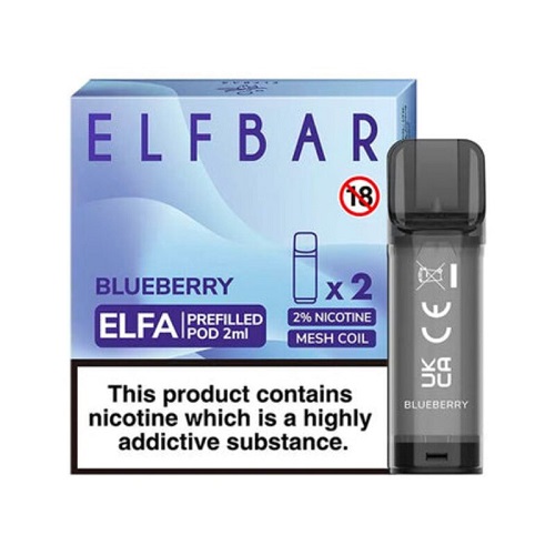 Elf Bar ELFA Prefilled Pod (2 x 2ml) Blueberry