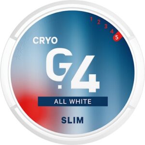 General G.4 Cryo All White Slim Snus