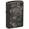 Zippo Skull Mushroom Design