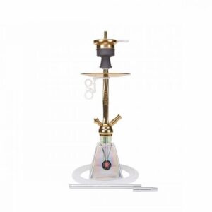 Amy Deluxe need U 038R Gold Transparent Shisha