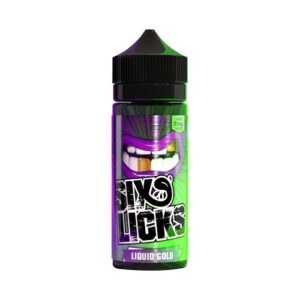 Six Licks Liquid Gold E-Liquid 100 ml