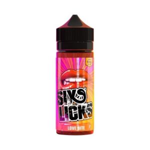 Six Licks Love Bite E-Liquid 100 ml