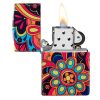 Zippo Flower Power Design Feuerzeug
