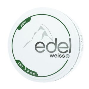 Edel CBD Mint All White Slim Snus Portionen