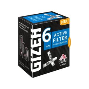 Gizeh Active Filter 6 mm 34 Stk.