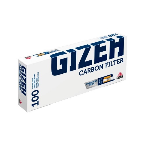 Gizeh Carbon Filterhülsen 100 Stk.