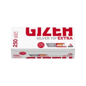 Gizeh Silver Tip Manchons filtrants supplémentaires 250 pcs.