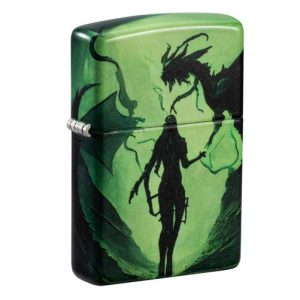 Zippo Dragon Design Glow in the Dark Feuerzeug