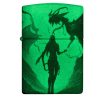 Zippo Dragon Design Glow in the Dark Feuerzeug
