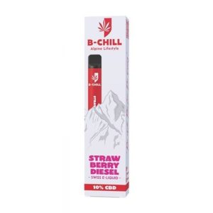 B-Chill CBD Vape 600 10% Fraise Diesel