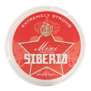 Siberia - 80Deg. Extreme White Dry Mini Portion Snus 1 x 10 Stk