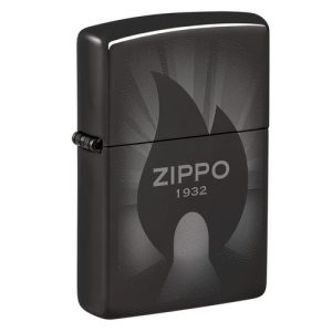 Zippo Design High Polish Black