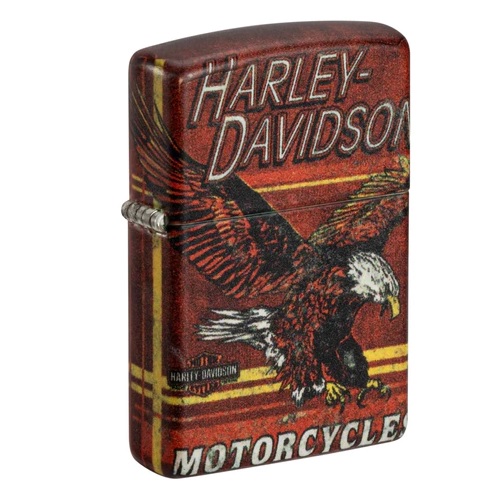 Zippo Harley Davidson Eagle Motorcycle 540 Grad