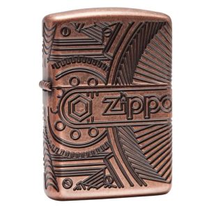 Zippo Armor Case Gears Feuerzeug
