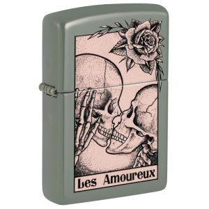 Zippo Death Kiss Design Feuerzeug