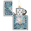 Zippo Lotus Flower Design Feuerzeug