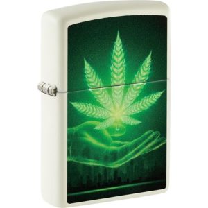 Zippo Cannabis GITD Feuerzeug