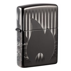 Zippo Flame Design Black Feuerzeug