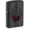 Zippo Heart Dagger Tattoo Design Feuerzeug