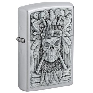 Zippo Indian Skull Feuerzeug