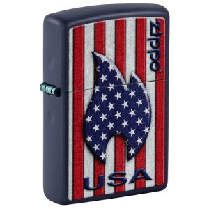 Zippo Patriotic Flame Design Feuerzeug