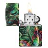 Zippo Psychedelic Swirl Design Feuerzeug