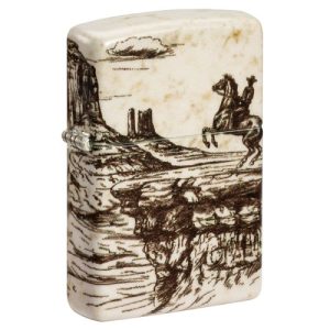 Zippo Wild West Scene Design Feuerzeug