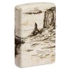 Zippo Wild West Scene Design Feuerzeug
