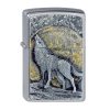 Zippo Wolf at Moonlight Emblem Feuerzeug