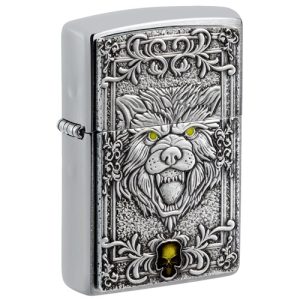 Zippo Wolf Emblem Design Feuerzeug