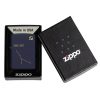 Zippo Krebs Cancer Navy Blue Matte Feuerzeug