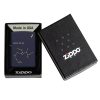Zippo Schütz Sagittarius Navy Blue Matte Feuerzeug