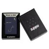 Zippo Scorpion Scorpio Navy Blue Matte Feuerzeug