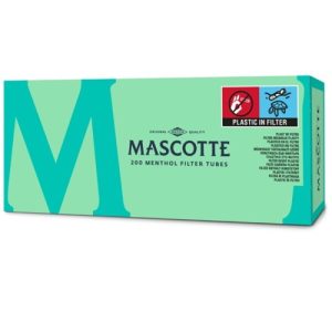 Mascotte Menthol 200 Filterhülsen