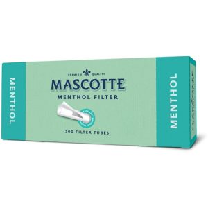 Mascotte Menthol 200 Filterhülsen
