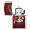 Zippo Barber Shop Pin-up Design Feuerzeug