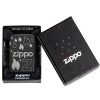 Zippo Design Laser Black Feuerzeug