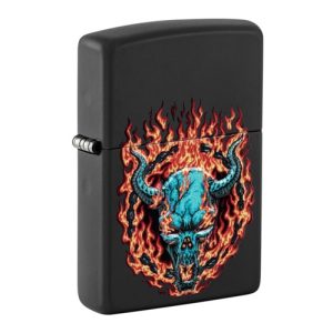 Zippo Burning Devil Design Feuerzeug