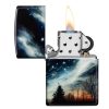Zippo Clear Sky Design Feuerzeug