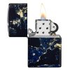 Zippo Night Earth Design Feuerzeug