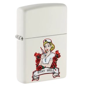 Zippo Tattoo Nurse Design Feuerzeug