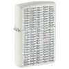 Zippo Design White Matte Feuerzeug