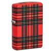Zippo Red Plaid Design 60007246 Feuerzeug