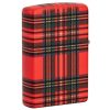 Zippo Red Plaid Design 60007246 Feuerzeug
