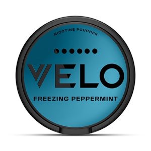 Boîte de sachets de nicotine VELO Freezing Peppermint sur Tabakversand.ch.