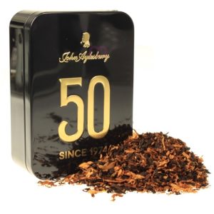 Lattina di tabacco da pipa John Aylesbury Tabacco Anniversario 50 Years 100g su Tabakversand.ch.